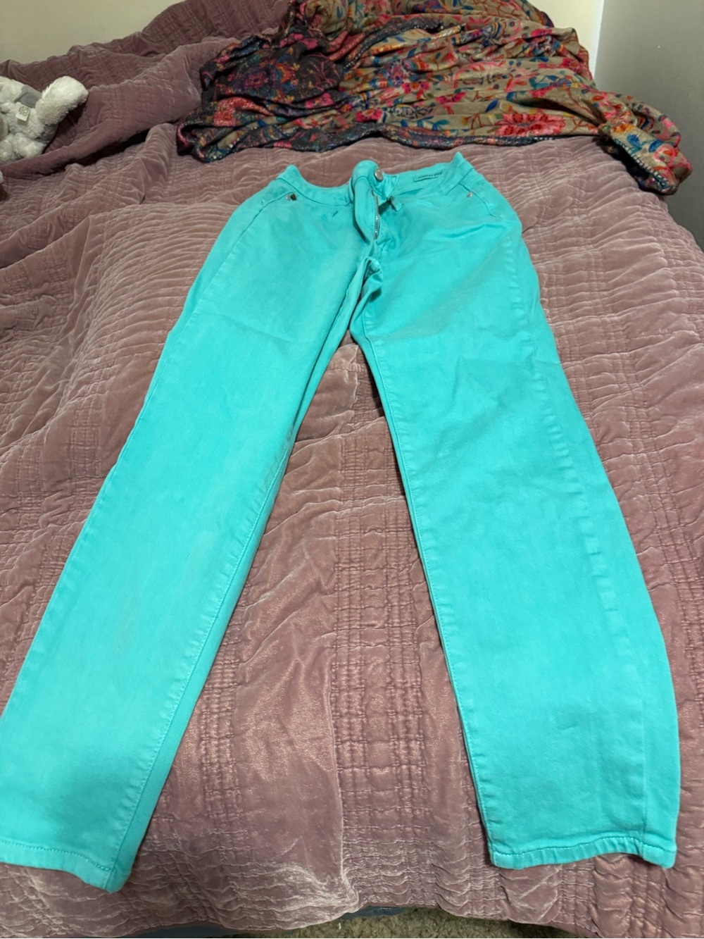 Judy Blue Aqua Straight-Leg Women's Jeans